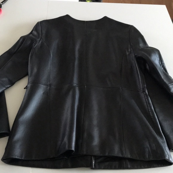 VALERIE STEVENS Lambskin Leather Jacket - Picture 2 of 10